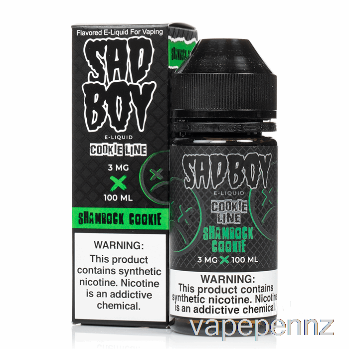 Shamrock Cookie - Sadboy - 100mL 3mg VAPE NZ